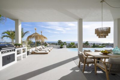 Villa Olivia: Exclusive 4-floor mansion near Villa Padierna Resort. 6-bed, 7-bath, sea views, 3 pools, cinema, spa & gym. Mediterranean luxury awaits.