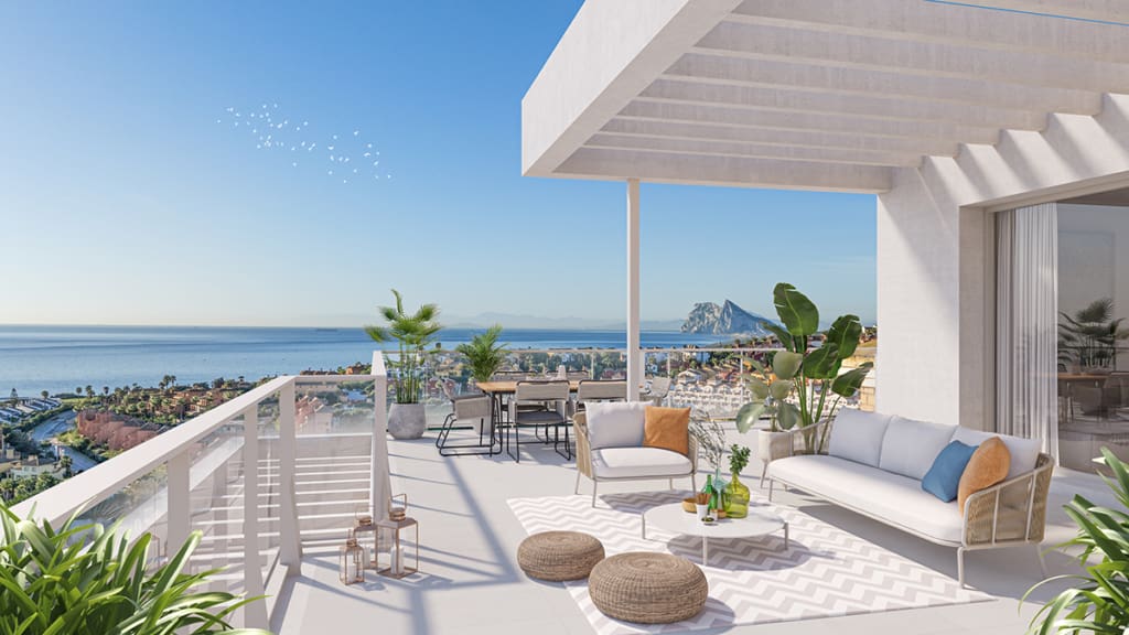 Alcaidesa Homes bij Hacienda Links Golf Resort Zeezicht - Ikzoekuwhuisinspanje.nl