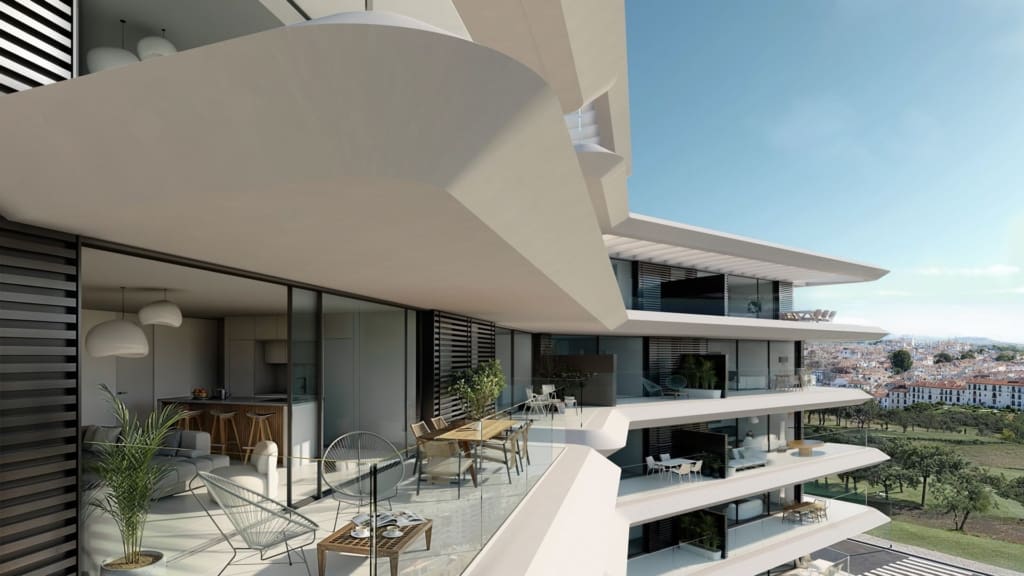 Las Mesas Blue Horizon Luxury Apartments in Estepona - MDR Luxury Homes