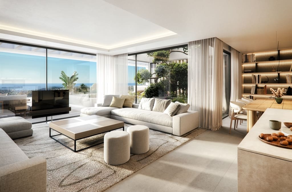 The Place by Alcazaba Lagoon Luxury apartments in Casares - MDR Luxury Homes
