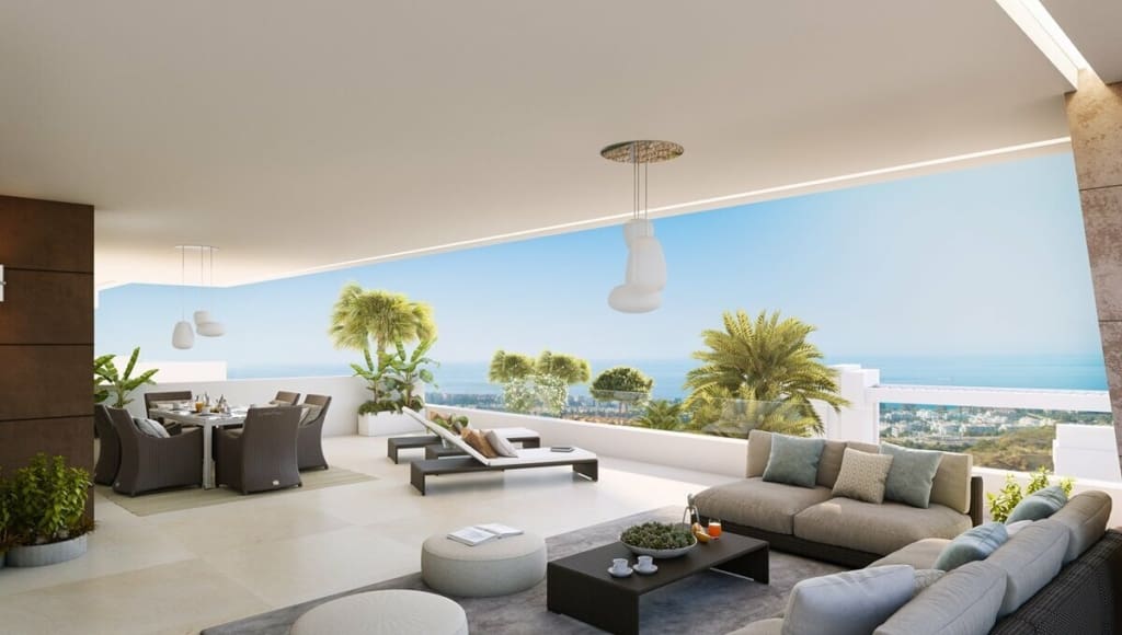 Balcón del Mediterráneo luxury apartments by Ikzoekuwhuisinspanje.nl with panoramic sea views on the Costa del Sol