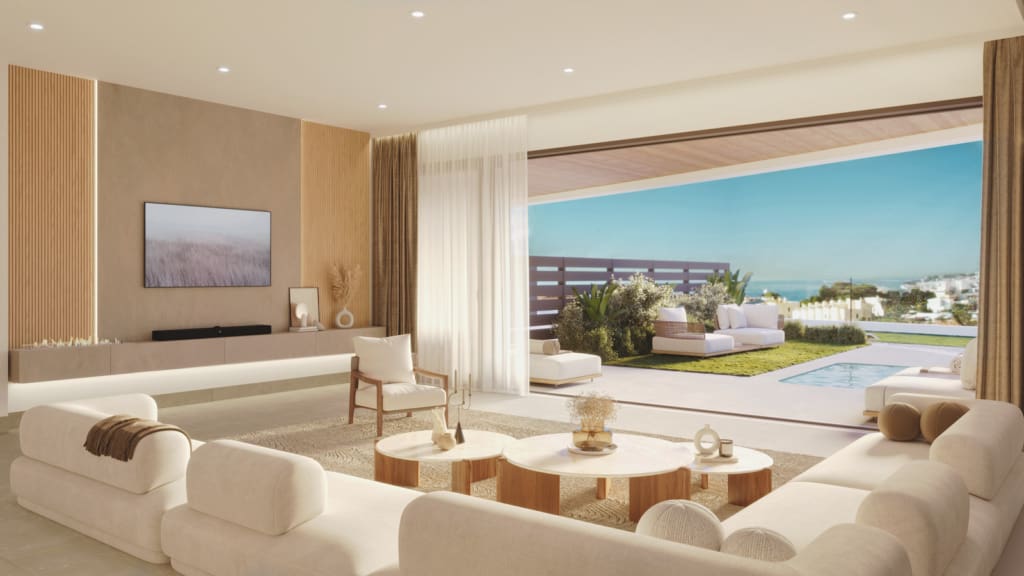 Korall Residences by Ikzoekuwhuisinspanje.nl in Fuengirola with luxury design and sea views.