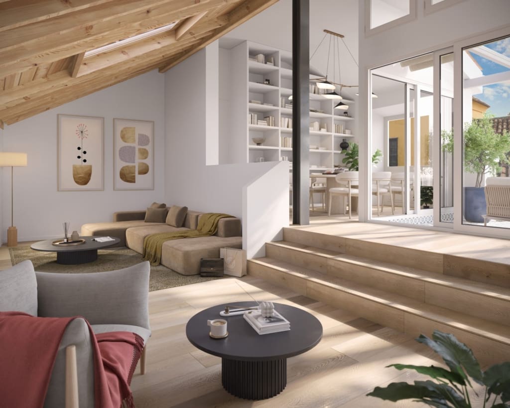 Luxury apartment in Lumina 23, historic Málaga, offered by Ikzoekuwhuisinspanje.nl