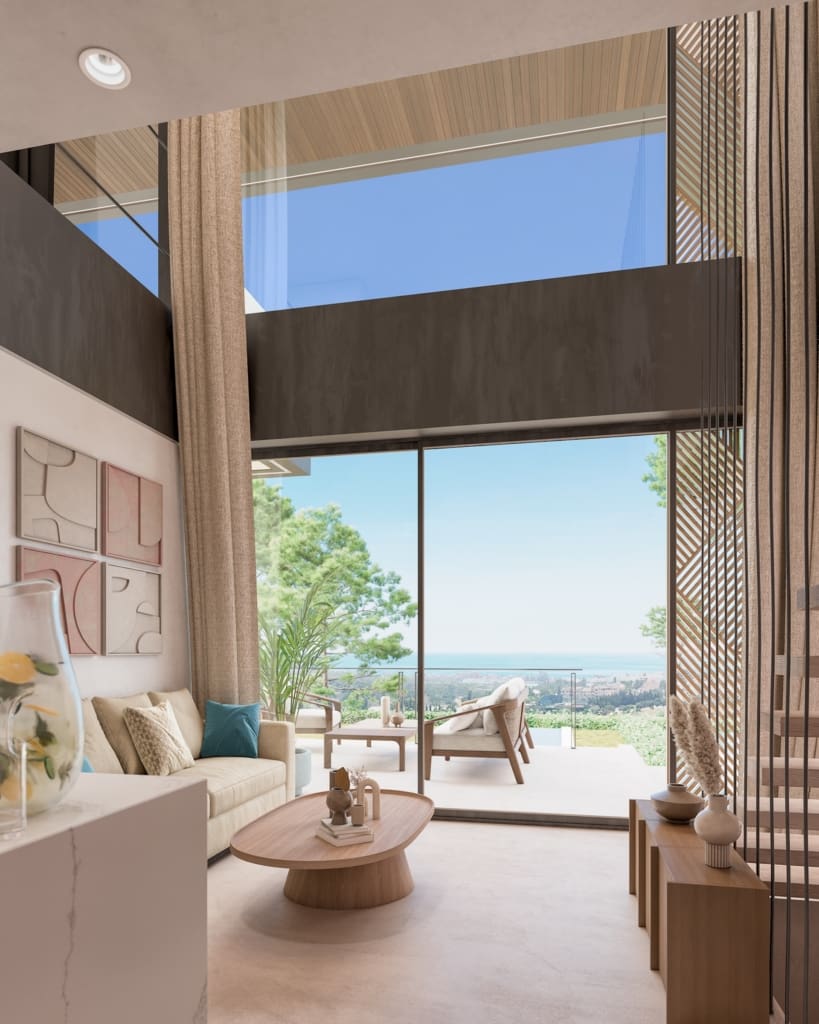 Luxury residences at Nikki Living, presented by MDR Luxury Homes, offering high-end villas and apartments in Nueva Andalucía, Marbella.