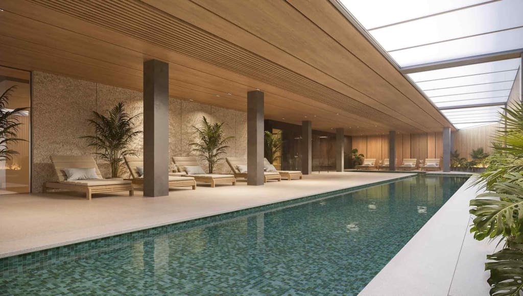 Luxury apartments in Nueva Andalucía, Marbella - Isla Bela by MDR Luxury Homes, featuring wellness, pools, and exclusive coworking spaces.