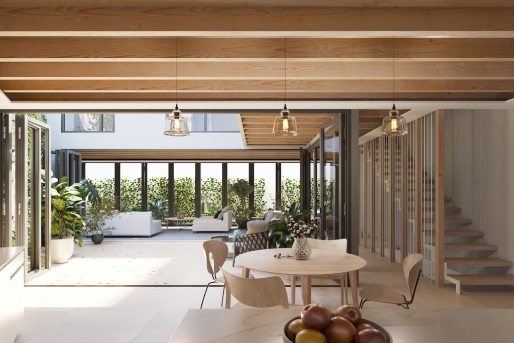Casa Patio del Sol - Modern patio homes in Málaga East with rooftop terraces Casa Patio del Sol by MDR Luxury Homes
