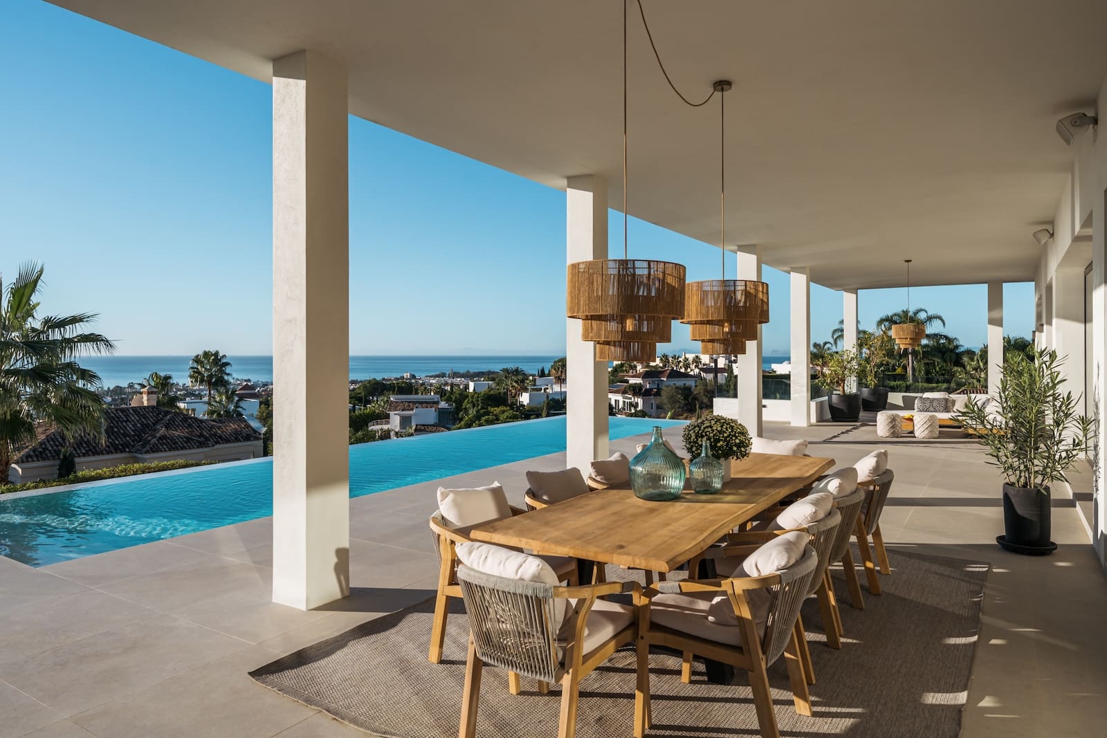 Villa Solmaré panoramic sea view luxury villa in Los Flamingos Benahavis - MDR Luxury Homes