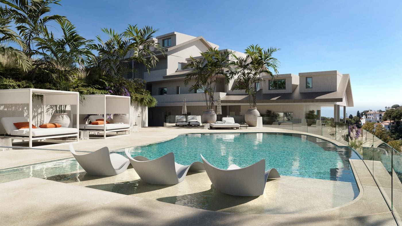 Sea view apartment at Macan Beach Residences Benalmadena near the beach MDR Luxury Homes
