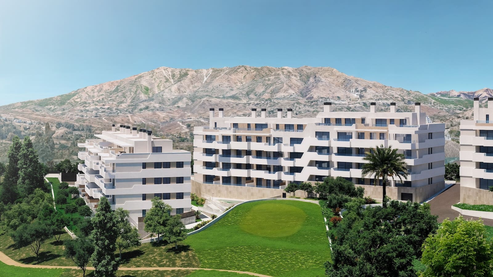 Suite Mijas Golf apartments for sale with golf views and pool – MDR Luxury Homes