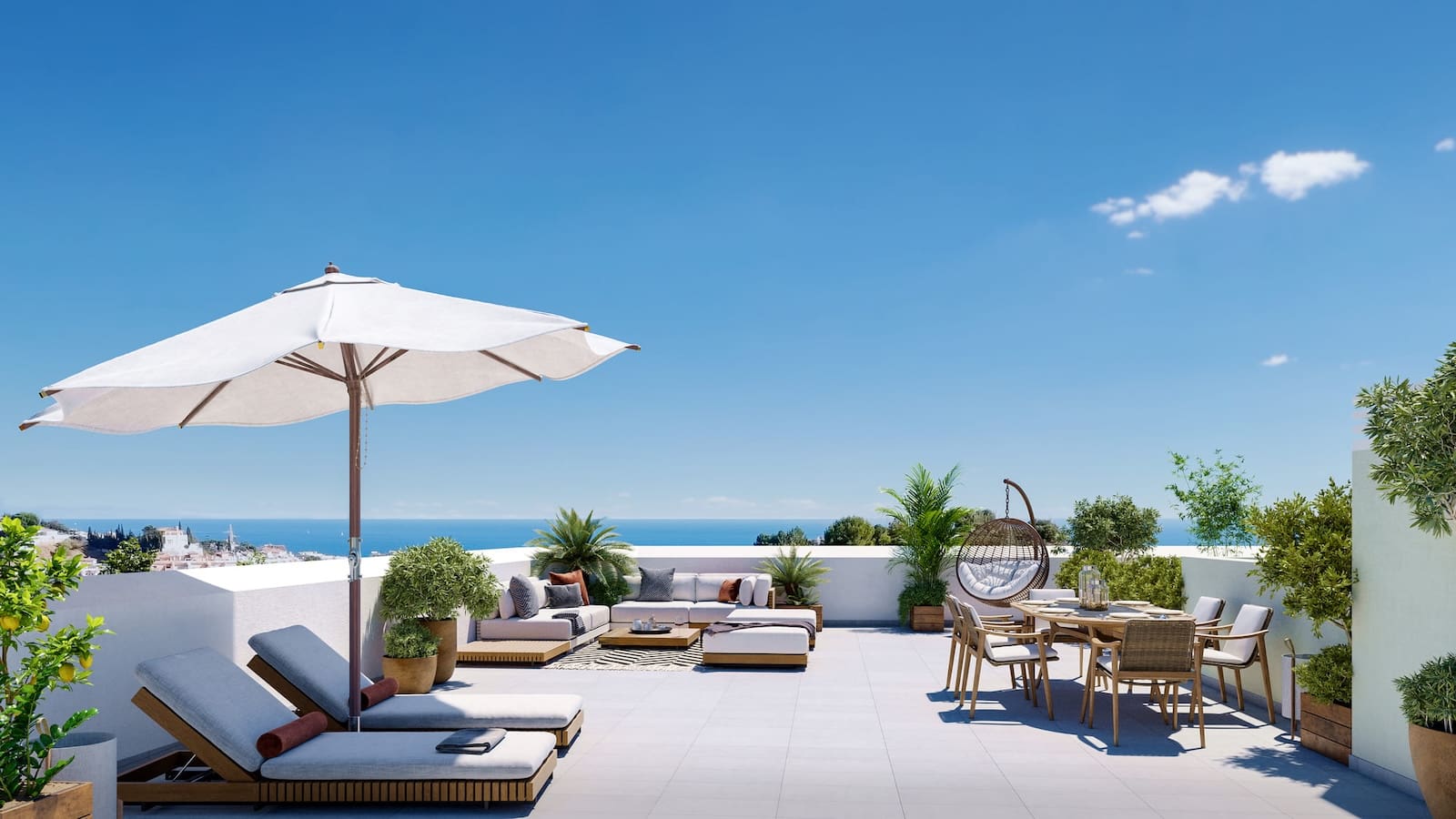 Sunset Views Fuengirola phase II – terrace lifestyle and sea views by MDR Luxury Homes – Sunset Views Fuengirola