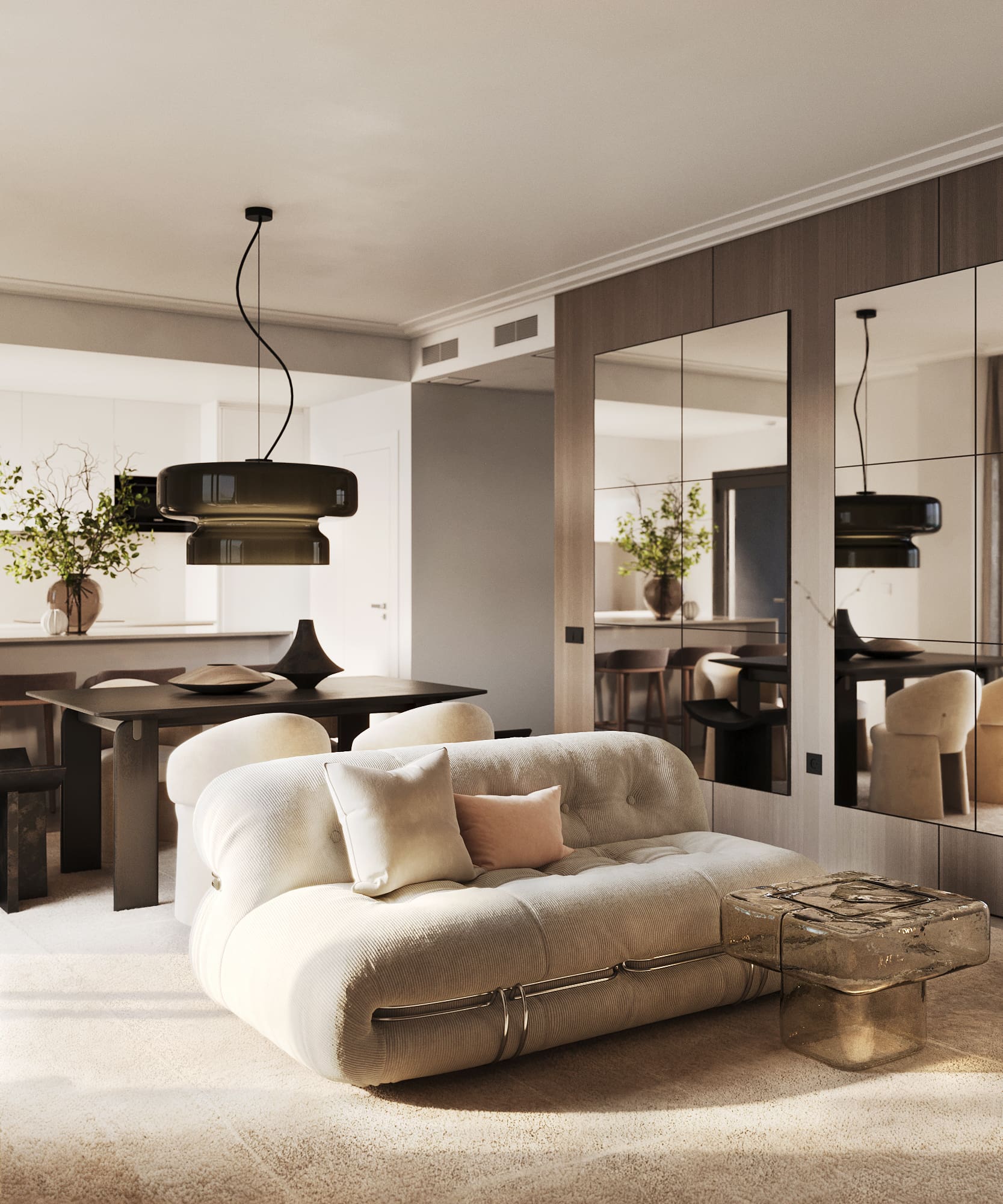 Kitchen-living room No 2 - Bali apartment - MDR Luxury Homes 1