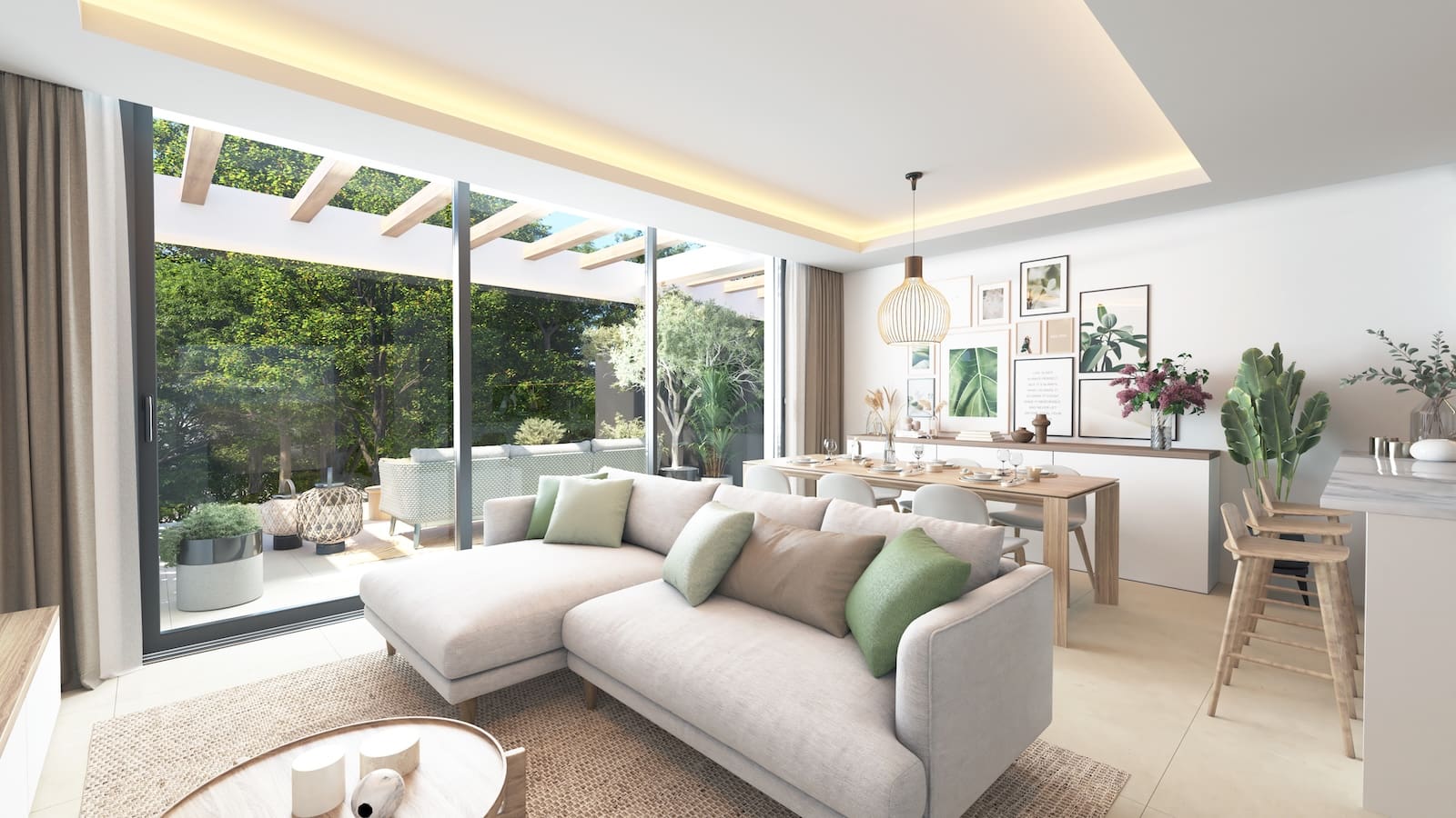 Alexandra's Dream contemporary townhouses in El Chaparral Costa del Sol Ikzoekuwhuisinspanje.nl