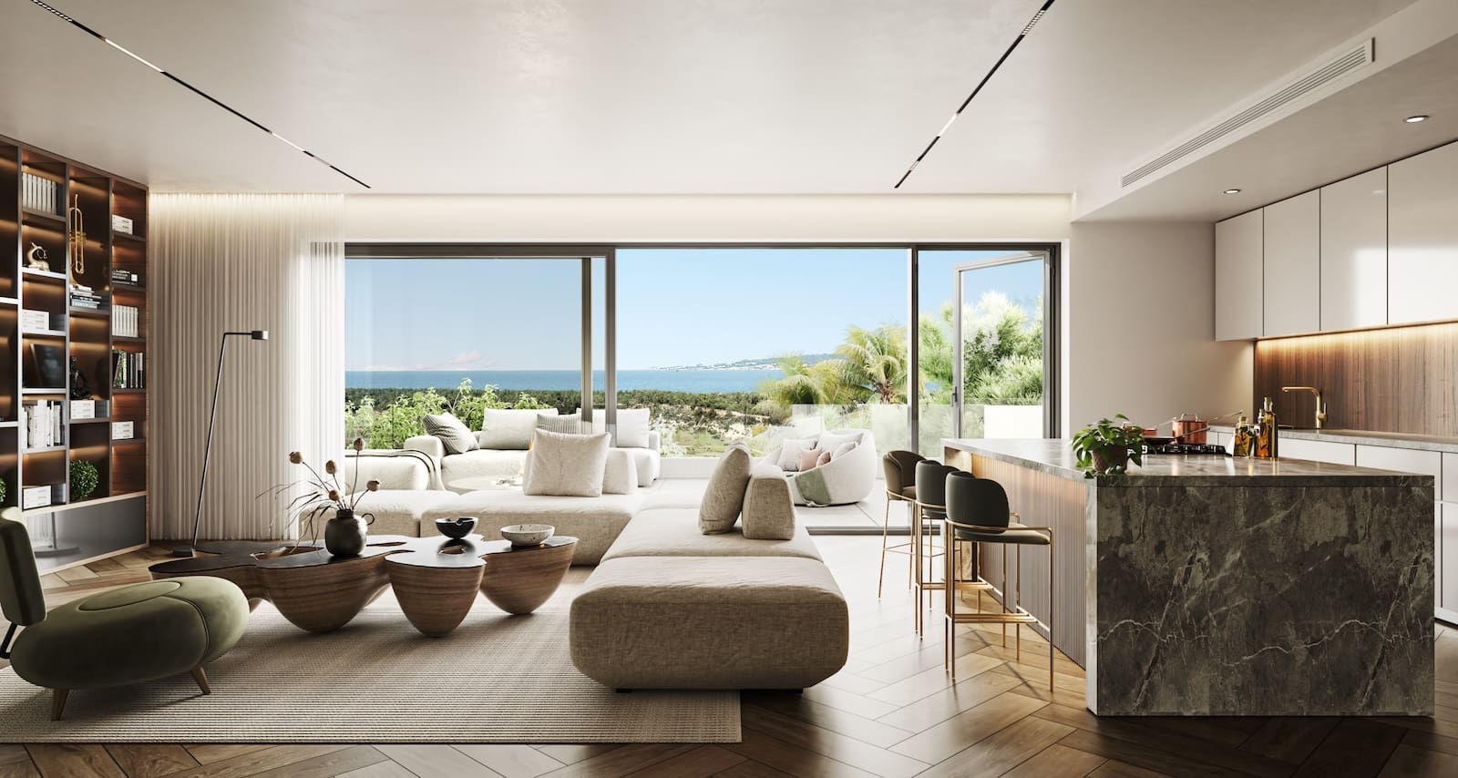 Royal River luxury new build apartments in Marbella by Ikzoekuwhuisinspanje.nl